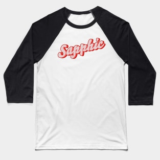 Sapphic Baseball T-Shirt